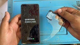 galaxy A02 glass changer