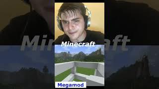 Красивые пейзжазы в Мегамоде #minecraft  #shorts  #megamod