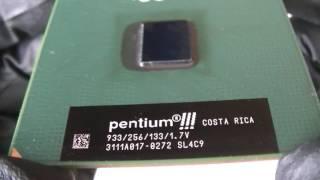 Processor Intel Pentium III 933 MHz SL4C9
