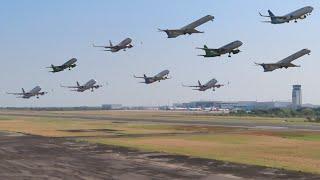 Nonton Pesawat Landing dan Take Off di Bandara Ahmad Yani Semarang Jawa Tengah 2019