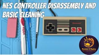 NES Controller disassembly and basic cleaning