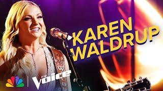 The Best Performances from Season 25 Finalist Karen Waldrup | The Voice | NBC
