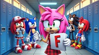 Amy Low Score Makes Him Criticized by His Friends!! - Sonic The Hedgehog 3 Animation