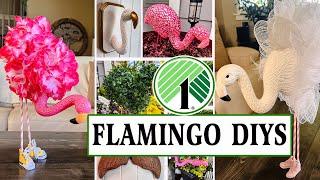 Everyone Will Be Buying Dollar Tree Flamingos For Easy DIYS!