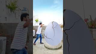 Giant egg boy funny vfx | viral magic video | Ayan mechanic