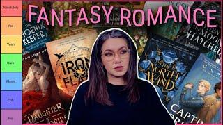 TIER RANKING EVERY FANTASY ROMANCE BOOK I PICKED UP IN 2024 ‍️