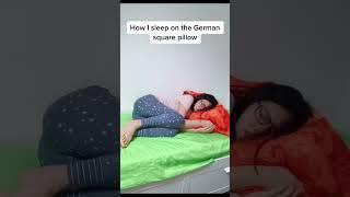 German square pillows