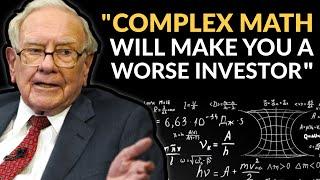 Warren Buffett: Why Formulas Never Work In Investing