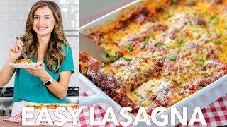 Beef Lasagna Recipe | Easy Dinner | -  Natasha's Kitchen