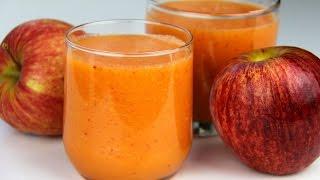 Apple Carrot Orange Smoothie Day 5 | CaribbeanPot.com