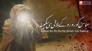 13 Safar Shahadat Bibi Sakina New Noha Whatsapp Status | Abbas Ko Ro Ro Ke Bulati Hai Sakina