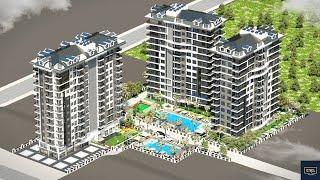 Properties To Buy In Alanya - New Flats For Sale in Mahmutlar  Alanya