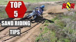 How to Ride Sand|Motocross Riding Tip