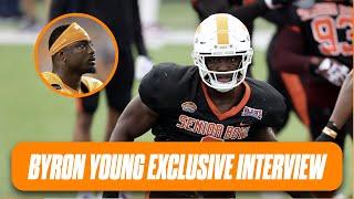 Byron Young breaks down 2023 Senior Bowl | NFL Draft expectations | Career with Tennessee Football