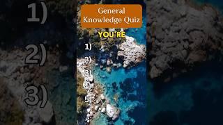 General Knowledge Quiz 85