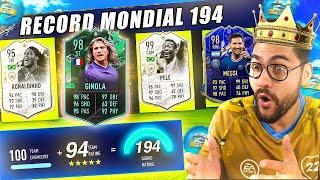 AM REUSIT IMPOSIBILUL SI AM CONSTRUIT PRIMUL DRAFT DE 194 DIN ROMANIA!!! RECORD MONDIAL IN FIFA 22