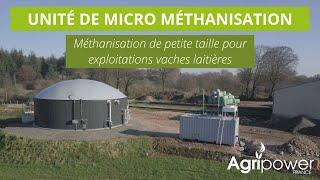 MICRO METHANISATION voie liquide par AGRIPOWER France