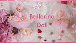 A New Way To Make Ballerina Doll | DIY Pink  Ballerina Doll | Huong Harmon