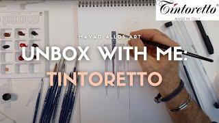 Unbox With Me: Tintoretto Brushes | Watercolor Sketching