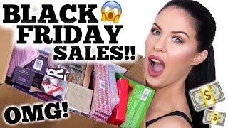 HUGE MAKEUP & BEAUTY HAUL!! SEPHORA, ULTA, MECCA + BLACK FRIDAY SALE RECOMMENDATIONS!!