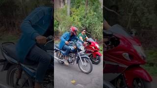 Haan bhai ab nikal lo chabi #farazstuntrider #bikers #hayabusa #superbikes