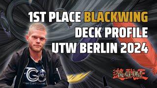 1ST PLACE BLACKWINGS Deck Profile - Yu-Gi-Oh! Edison UTW Berlin 2024 Winning Decklist with Loa