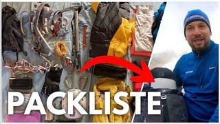 Hochtouren Packliste - Ausrüstung Checkliste, Tips & Tricks für den Gletscher