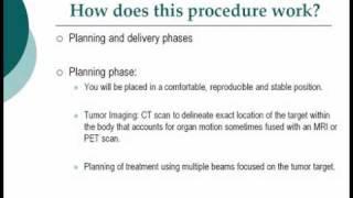 Your Radiologist Explains: Stereotactic Radiosurgery and Stereotactic Body Radiotherapy (SBRT)