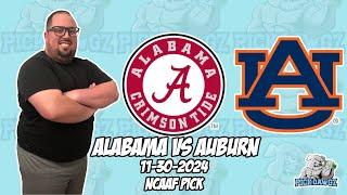 Alabama vs Auburn 11/30/24 College Football Picks & Predictions | Week 14 NCAAF