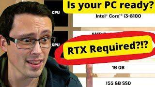 GTX cards can't run it?!?! Final Fantasy 7 Rebirth PC System Requirements Analysis