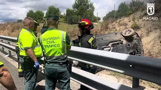 Accidente terraplén M11