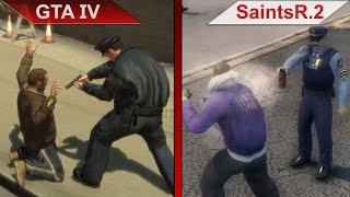 THE BIG COMPARISON | GTA IV vs. Saints Row 2 | PC | ULTRA