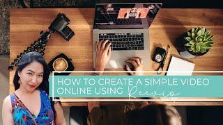 Virtual Assistant Tools: How to Create a Simple Video Online Using Reevio | Video Editor Beginners