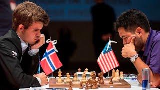 Magnus Carlsen VS Hikaru Nakamura , Speed Chess Championship Match 2022 , #trending #IQ_CHESS_FEED️