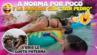 MORIRAS DE RISA  con este DIVERTIDO JUEGO mira como NORMA salió VOLANDO *vamos al río*