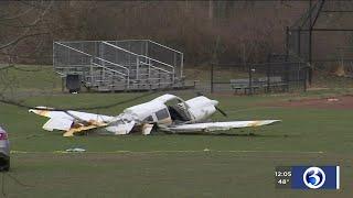 VIDEO: Plane lost power before Meriden crash