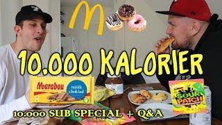 10.000 KALORIER CHALLENGE + Q&A = 10.000 SUB SPECIAL