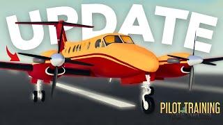 PTFS UPDATE: NEW KING AIR & SNOW! (Roblox)