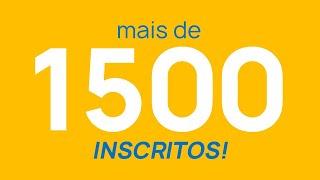 YONALLER MEDIA: mais de 1500 inscritos | Obrigado!!!