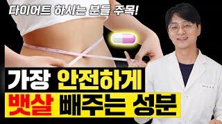 다이어트 보충제는 간을 망가뜨린다고요?? '이 성분'은 걱정 안 해도 됩니다. 가장 안전한 다이어트 보충제