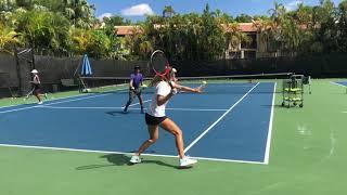 Best Tennis Drills / Professional players / Training with coach Brian Dabul