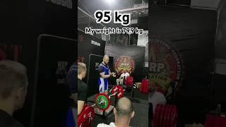 95 KG. My weight is 79,9 kg #romantrener #roman #ermilov #trainer #тренер #sports #fitness #curl