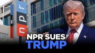 NPR FIGHTS Back Against Funding Cuts, SUING Trump | TRENDING