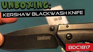 [UNBOXING] Kershaw Filter Blackwash Knife