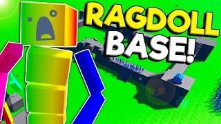 I Created a Base to Defend Against a Massive Ragdoll Army! - Fun with Ragdolls Funny Moments