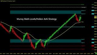 TUTORIAL: Murray Math Levels & Heiken Ashi Bars