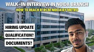 R1rcm Noida Hiring Process 2024 | How to get jon In R1rcm Noida | R1rcm noida walkin Address