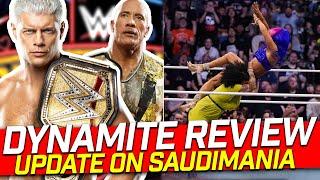 Willow Bombs Mone Through Table | Darby Returns | Update On SaudiMania Date | AEW Dynamite Review