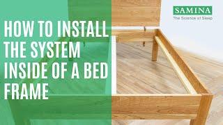 Arranging the SAMINA System in Your Bed Frame