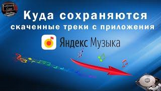 Куда сохраняется скаченная музыка на ПК с приложения Яндекс Музыка